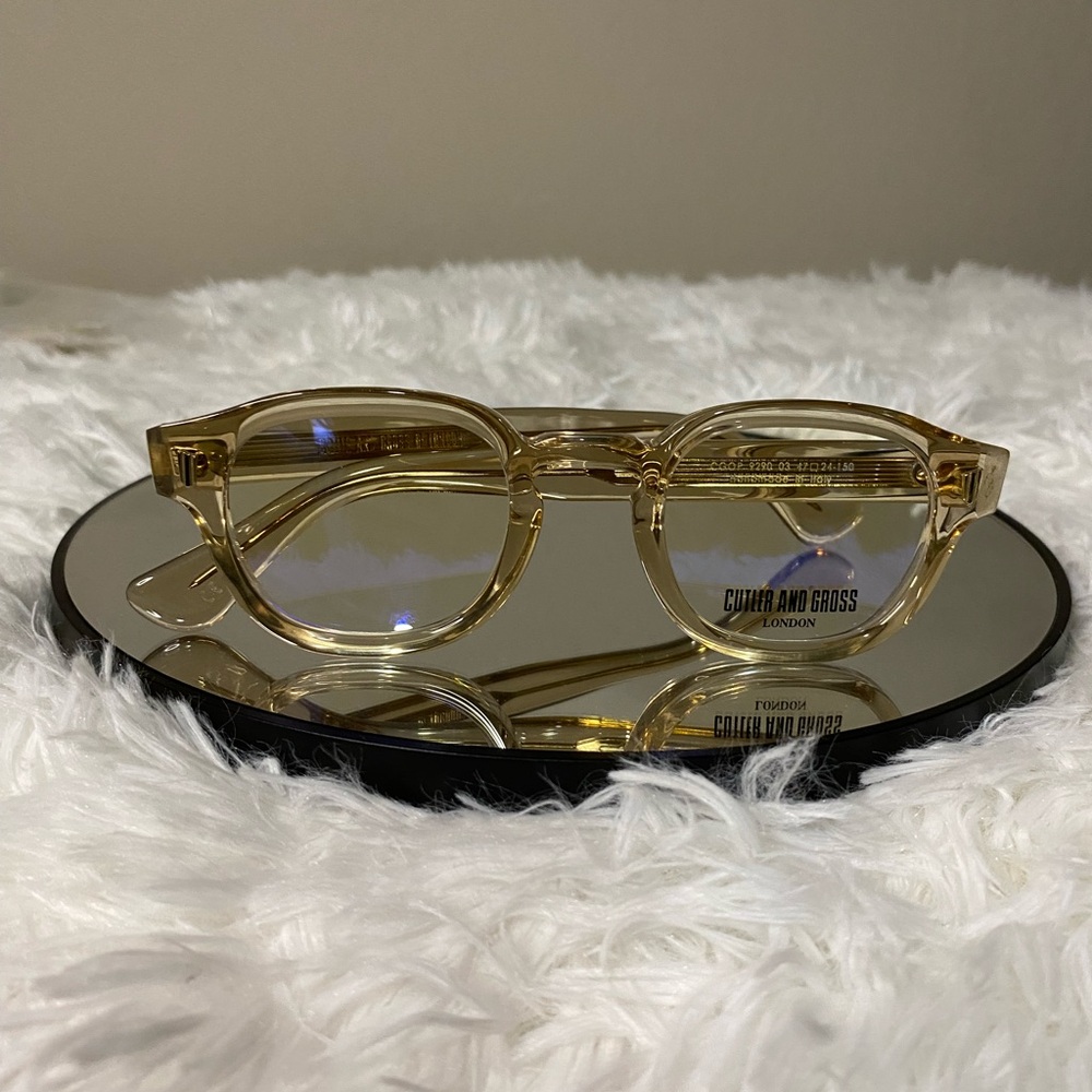 Cutler And Gross Eyeglasses/ Model #: 9290/ Clear Frames